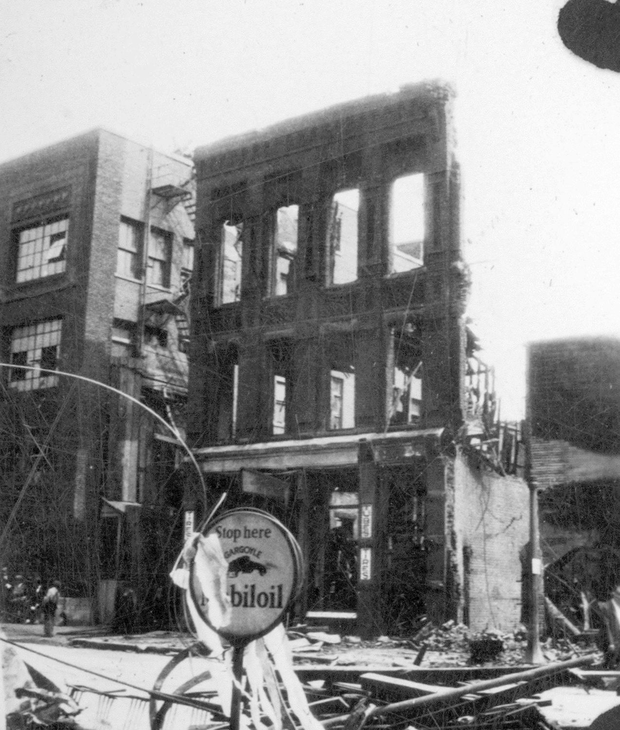 Lerch Building fire 1918